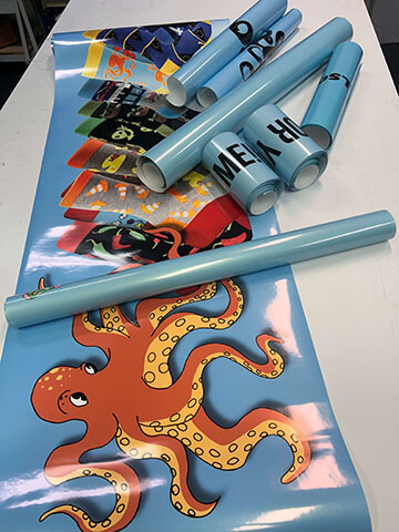 poster printing London same day